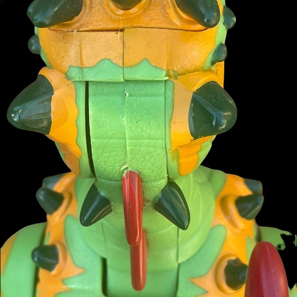 FISHER PRICE IMAGINEXT GREEN DRAGON RED WINGS - Picture 7 of 15